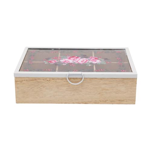 丹麥GreenGate Charline white 茶包置物盒