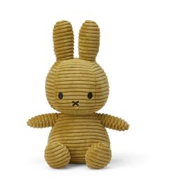 荷蘭BON TON TOYS Miffy Corduroy米菲兔燈芯絨玩偶23cm-金黃綠