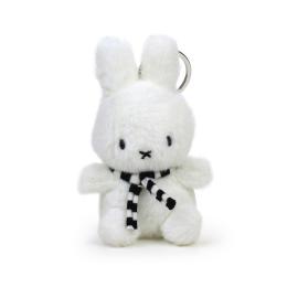 荷蘭BON TON TOYS Miffy米菲兔鑰匙圈10cm-圍巾兔