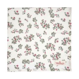 85折｜丹麥GreenGate Scarlett white 桌巾150x150cm