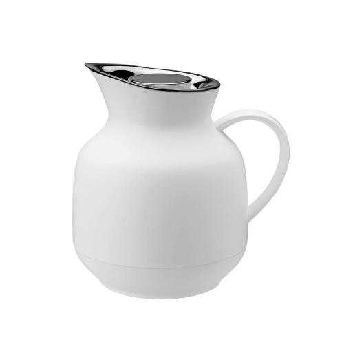 丹麥 Stelton Amphora真空保溫茶壺1L-白