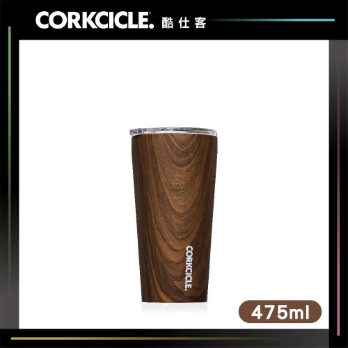 美國 CORKCICLE 三層真空寬口杯 475ml-胡桃木