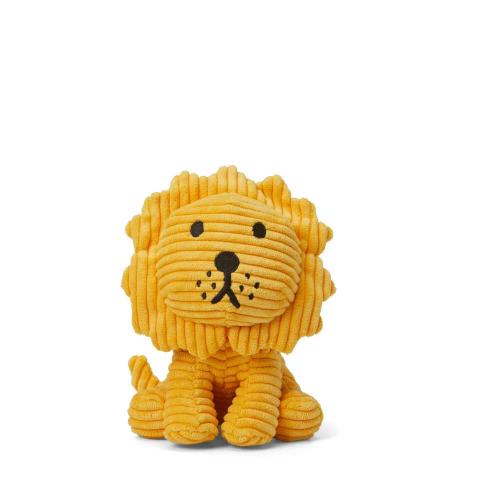 荷蘭BON TON TOYS Lion小獅ECO燈芯絨填充玩偶17cm-黃