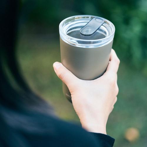 日本KINTO TO GO TUMBLER 保溫隨行杯 360ml(2023年全新栓蓋版)- 灰綠