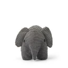 雙11限定9折｜荷蘭BON TON TOYS Elephant Corduroy小象燈芯絨玩偶23cm-灰