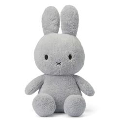 荷蘭BON TON TOYS Miffy Terry米菲兔玩偶33cm-淺灰