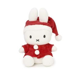 荷蘭BON TON TOYS Miffy 米菲兔玩偶23cm-聖誕兔
