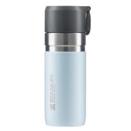 美國 STANLEY GO系列 真空保溫瓶 0.37L-粉藍