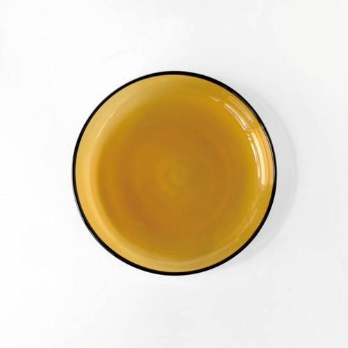 日本 amabro HEAT-PROOF 玻璃餐盤-黄