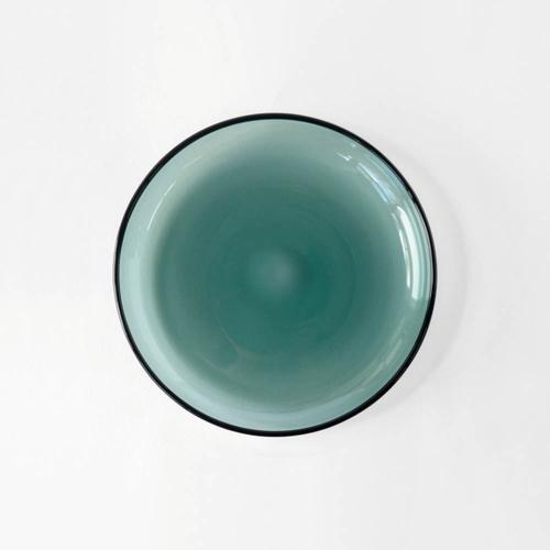 日本 amabro HEAT-PROOF 玻璃餐盤-綠