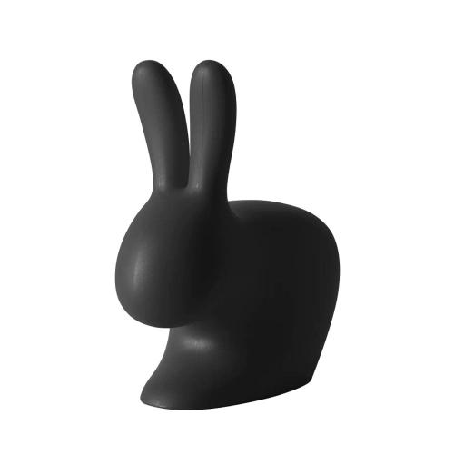 義大利 Qeeboo 奇寶兔椅(大)-黑色