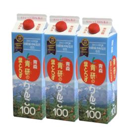 新鮮上架｜日本青森 天然純榨蘋果汁3入