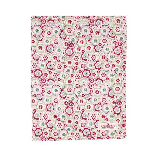 丹麥GreenGate Selma pale pink 桌巾 100x100cm
