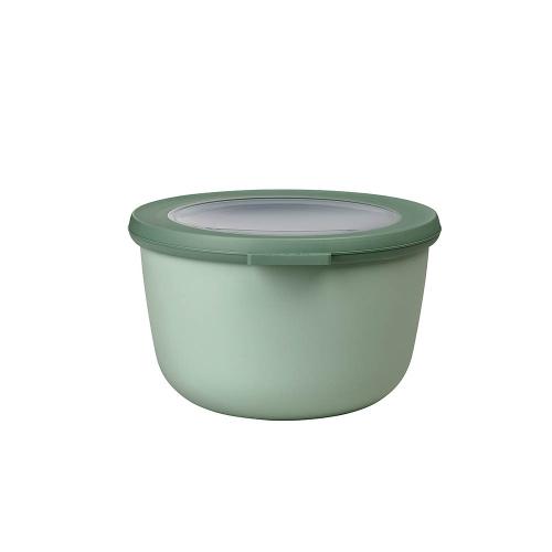 荷蘭 Mepal 圓形密封保鮮盒1L-鼠尾草綠