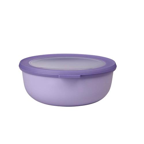 荷蘭 Mepal 圓形密封保鮮盒1.25L-薰衣草紫