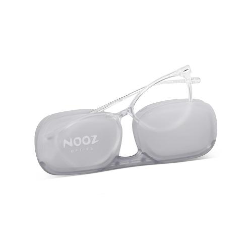 法國NOOZ 時尚造型老花眼鏡(鏡腳便攜款)IVY蝴蝶形-透明