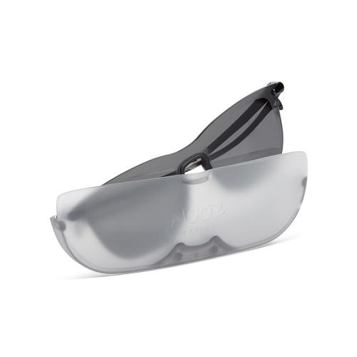 法國NOOZ 時尚造型運動墨鏡(鏡腳便攜款)方-炫光銀
