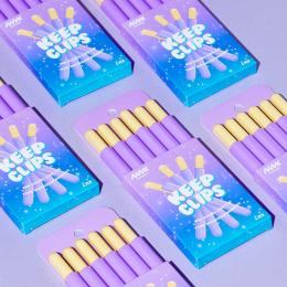 新品9折｜泰國 Niknax 巧克力棒造型多用途密封棒-紫色