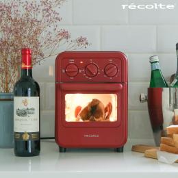 日本recolte 麗克特 Air Oven Toaster 氣炸烤箱-經典紅