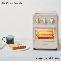 日本recolte 麗克特 Air Oven Toaster 氣炸烤箱-奶油白