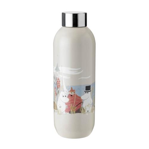 丹麥 Stelton Moomin Keep Cool隨身瓶750ml-沙色