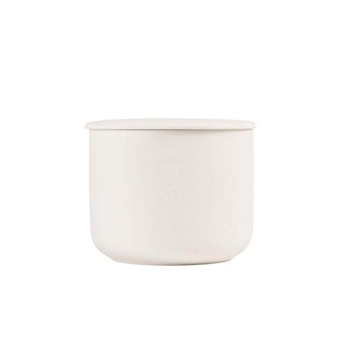瑞典VICTORIAN 白陶杯蠟燭-白茶與鼠尾草