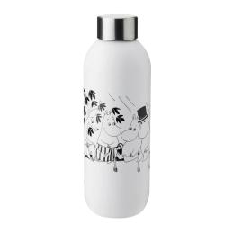 8折｜丹麥 Stelton Moomin Keep Cool隨身瓶750ml-白