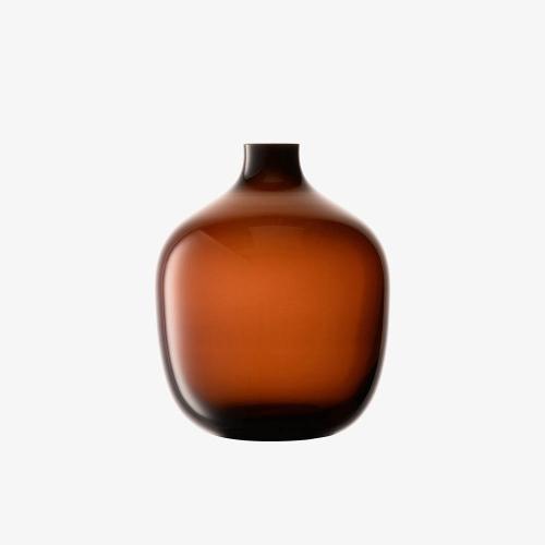 英國LSA VESSEL 窄口花瓶(小)-咖啡
