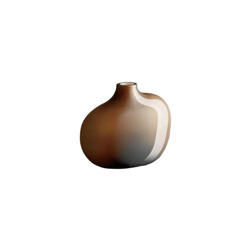 日本KINTO SACCO玻璃造型花瓶01-棕