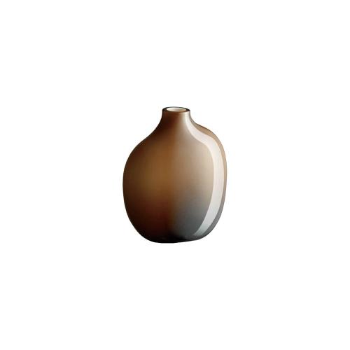 日本KINTO SACCO玻璃造型花瓶02-棕