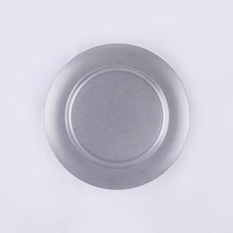 2件79折｜日本 AOYOSHI 青芳製作所 仿舊不鏽鋼圓餐盤25.5cm