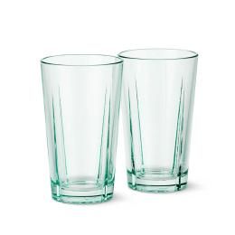 9折｜丹麥 Rosendahl Grand Cru Café 冰鑿玻璃杯370ml-透綠 二入組
