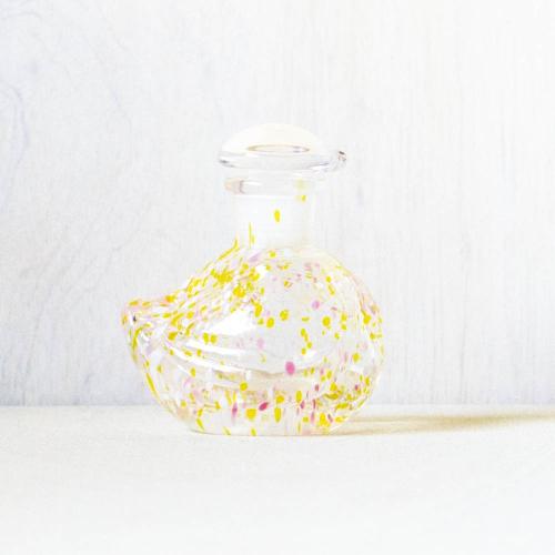 日本 廣田硝子 都鳥系列 小鳥醬油瓶-黃