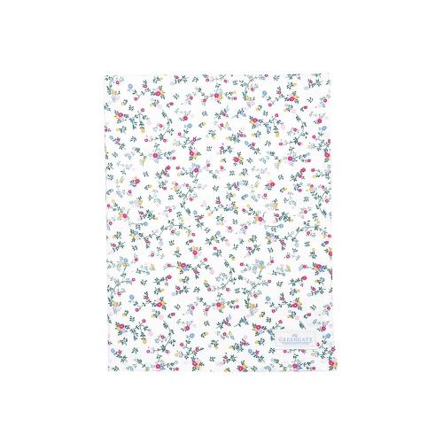 丹麥GreenGate Leona white 桌巾 100x100cm