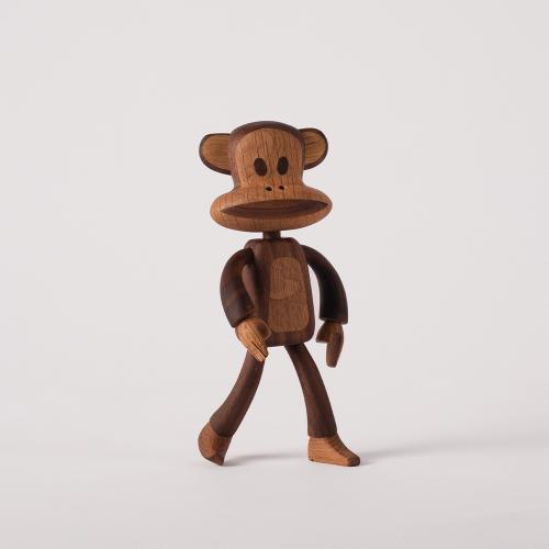 丹麥 Boyhood Paul Frank 大嘴猴造型橡木擺飾