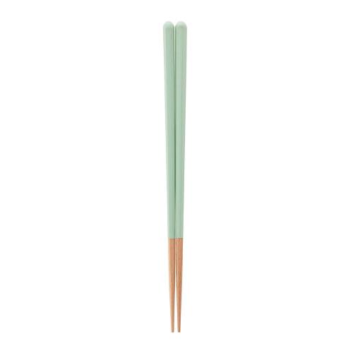 日本 KAWAI Haze 復古色筷子-薄荷綠