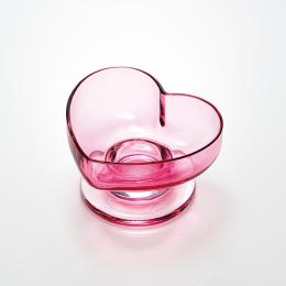 2件8折｜日本 廣田硝子 心型點心杯-粉