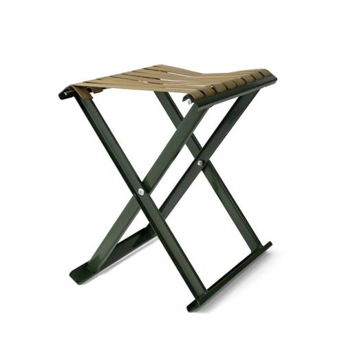 日本 amabro BELT 輕便摺疊椅 沙黃x橄欖綠