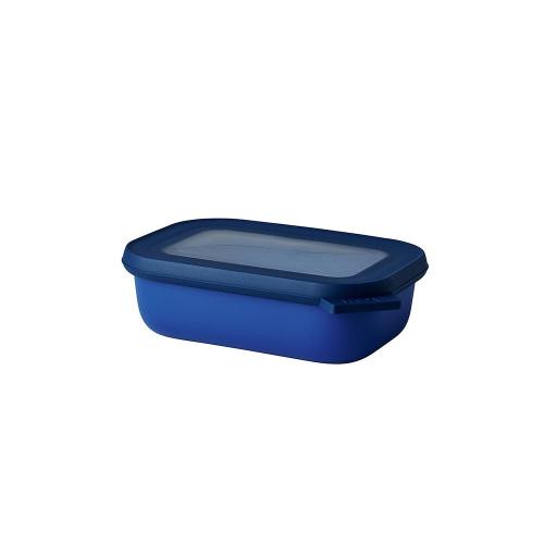 荷蘭 Mepal 方形密封保鮮盒500ml(淺)-寶石藍
