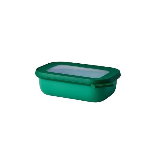 荷蘭 Mepal 方形密封保鮮盒500ml(淺)-寶石綠