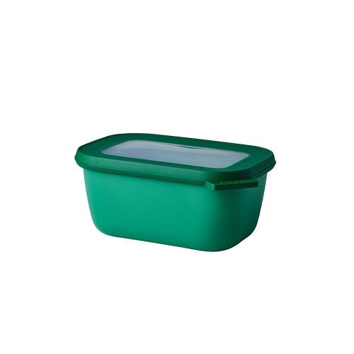 荷蘭 Mepal 方形密封保鮮盒750ml(深)-寶石綠