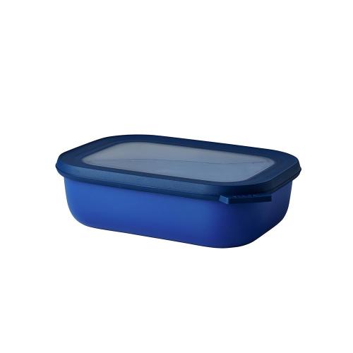 荷蘭 Mepal 方形密封保鮮盒1L(淺)-寶石藍