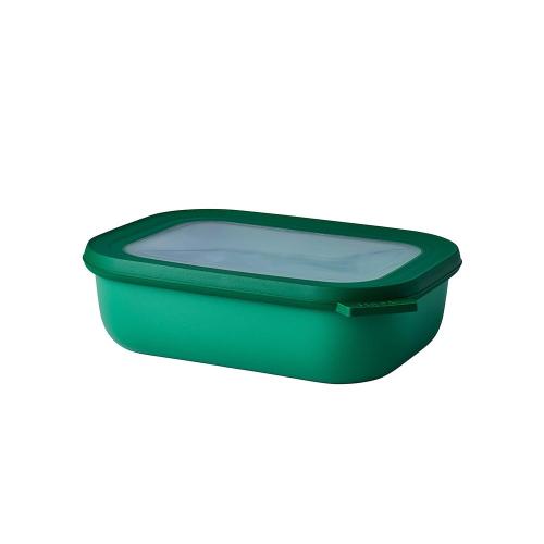 荷蘭 Mepal 方形密封保鮮盒1L(淺)-寶石綠