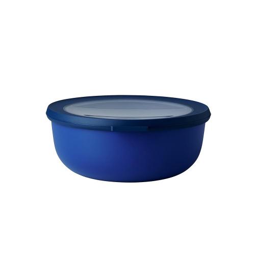 荷蘭 Mepal 圓形密封保鮮盒1.25L-寶石藍