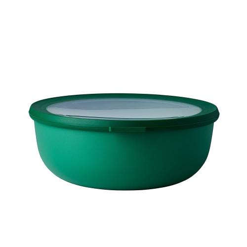 荷蘭 Mepal 圓形密封保鮮盒2.25L-寶石綠
