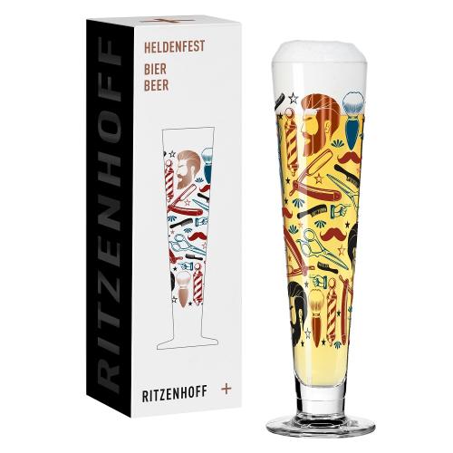 德國 RITZENHOFF+ 英雄節經典啤酒杯-啤鬍客
