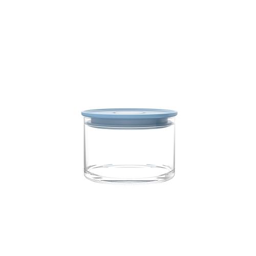 Ocean Norma藍色玻璃密封罐(小)-385ml/1入