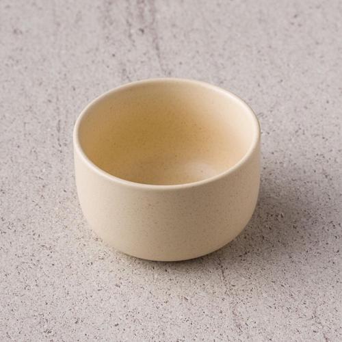 WAGA 簡約淡雅 陶瓷碗9.5cm-嫩黃