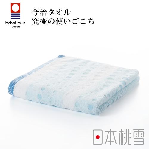 日本桃雪 今治水泡泡毛巾-海水藍