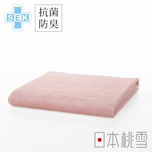 日本桃雪 SEK抗菌防臭運動大毛巾-粉紅色